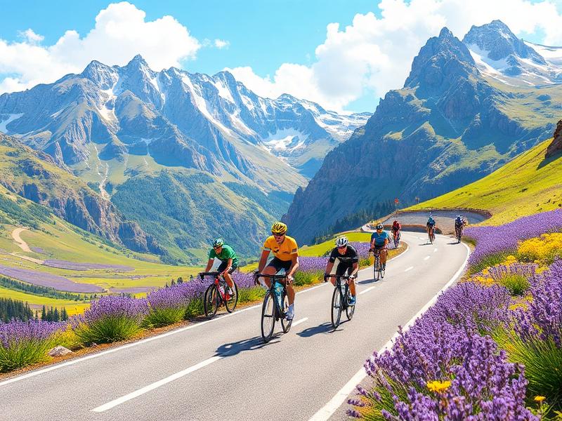 Tour de France illustration